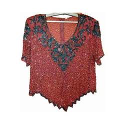 Manufacturers Exporters and Wholesale Suppliers of Beaded Tops Mumbai Maharashtra